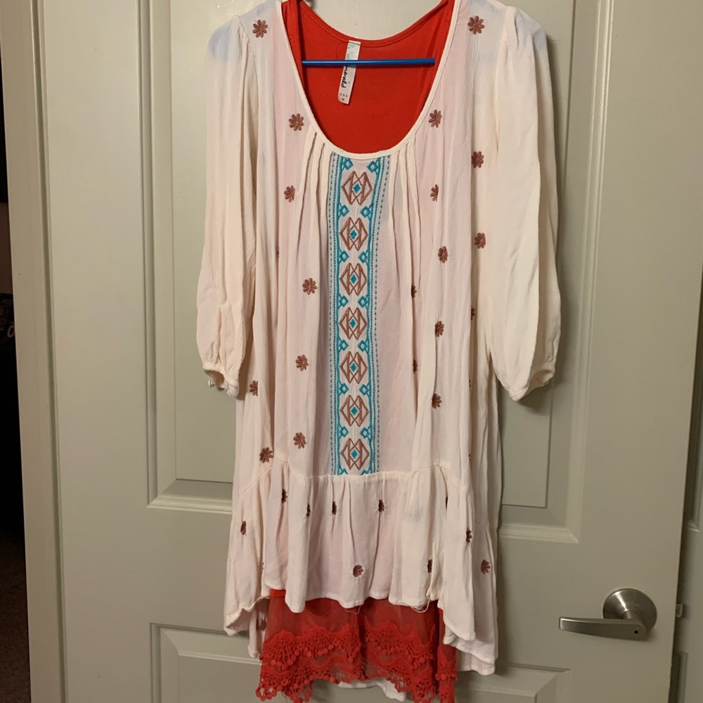 Adorable layered boutique dress
